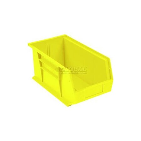 Quantum Storage Systems Hang & Stack Storage Bin, Yellow, 6 PK QUS265YL